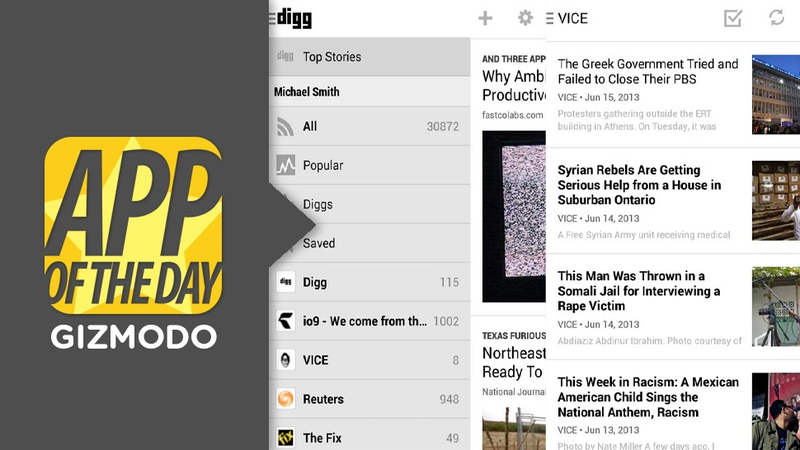 Illustration for article titled Android Apps of the Week: Digg Reader, Dynamic Notifications and More